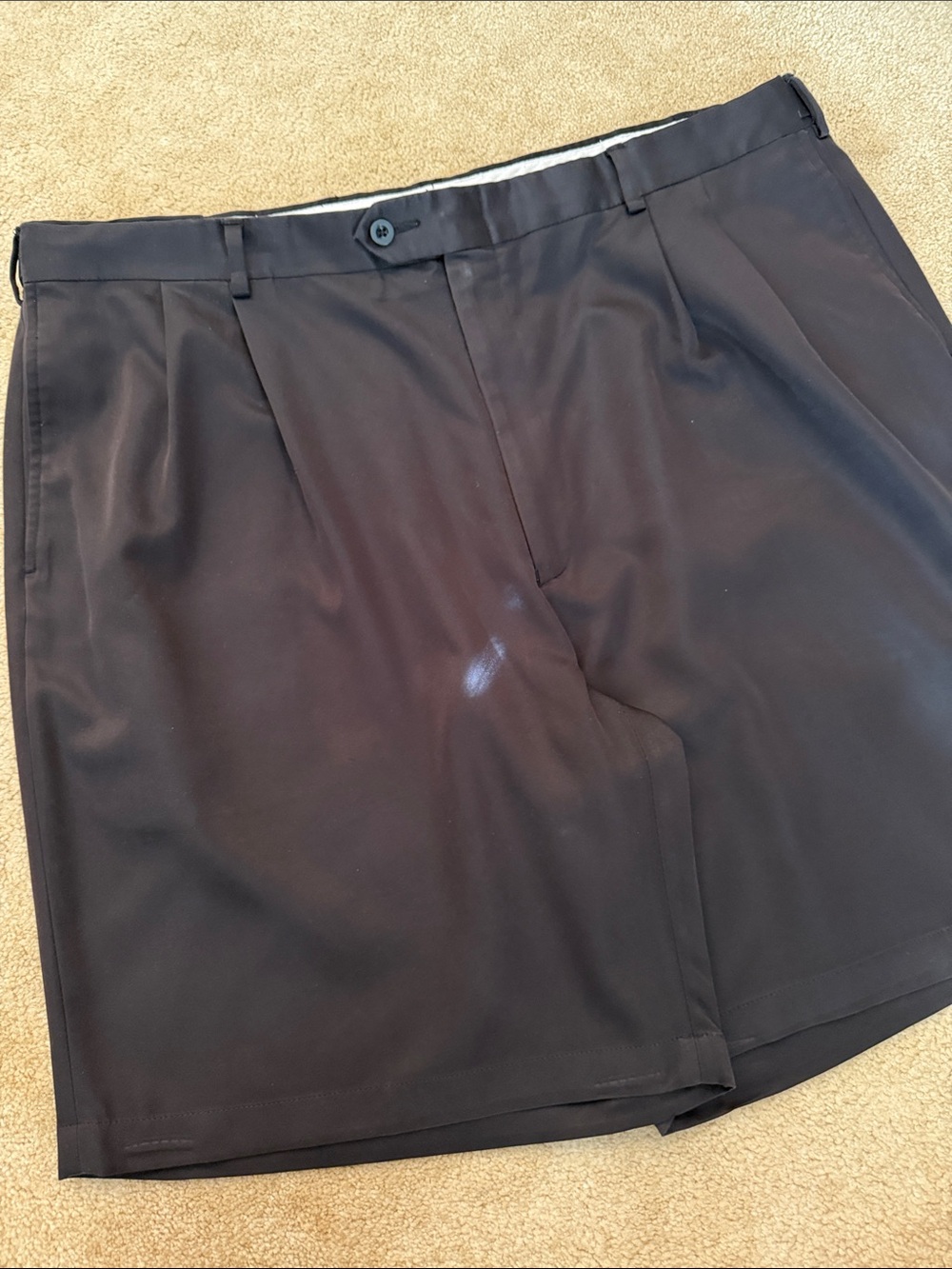 Classic Men's Jos. A. Bank Black Pleated Shorts